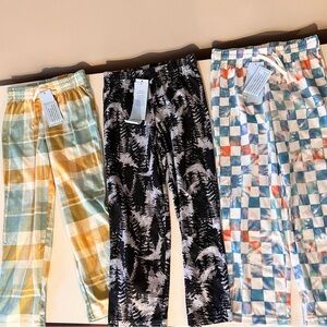 3 pairs pajama pants